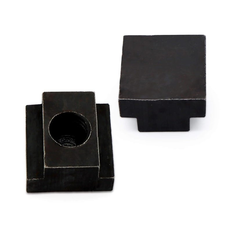 Wulankd T-Slot Nut Black Oxide Finish, 1/2"-13 Thread Size, 5/8 in Table Slot Size, 4Packs - Image 3